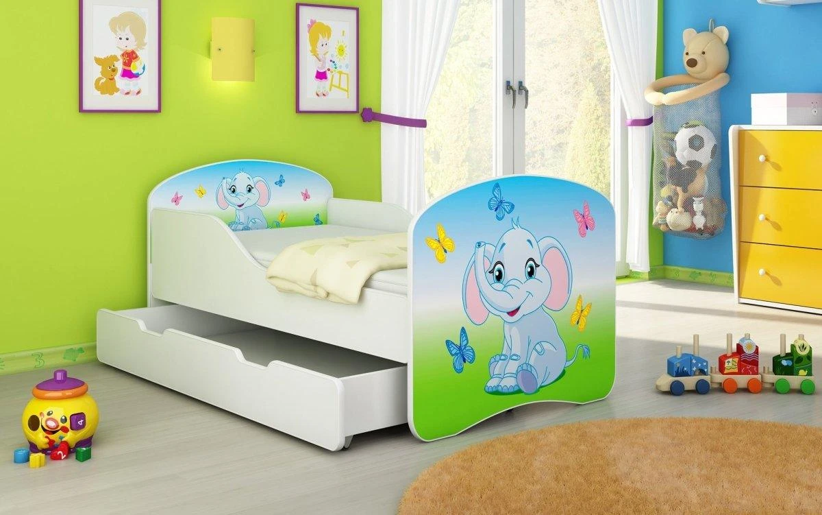 Kinderbett Luna Mit Stauraum Und Verschiedenen Motiven 9 Kinderbett Luna Mit Stauraum Und Verschiedenen Motiven - Image 7