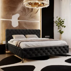 Designer Polsterbett Sienna In Samt Ohne Stauraum 24 Designer Polsterbett Sienna In Samt Ohne Stauraum -Safety Gear World kronos 7