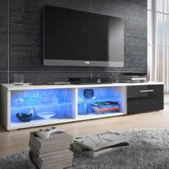 TV-Lowboard Bright Mit LED