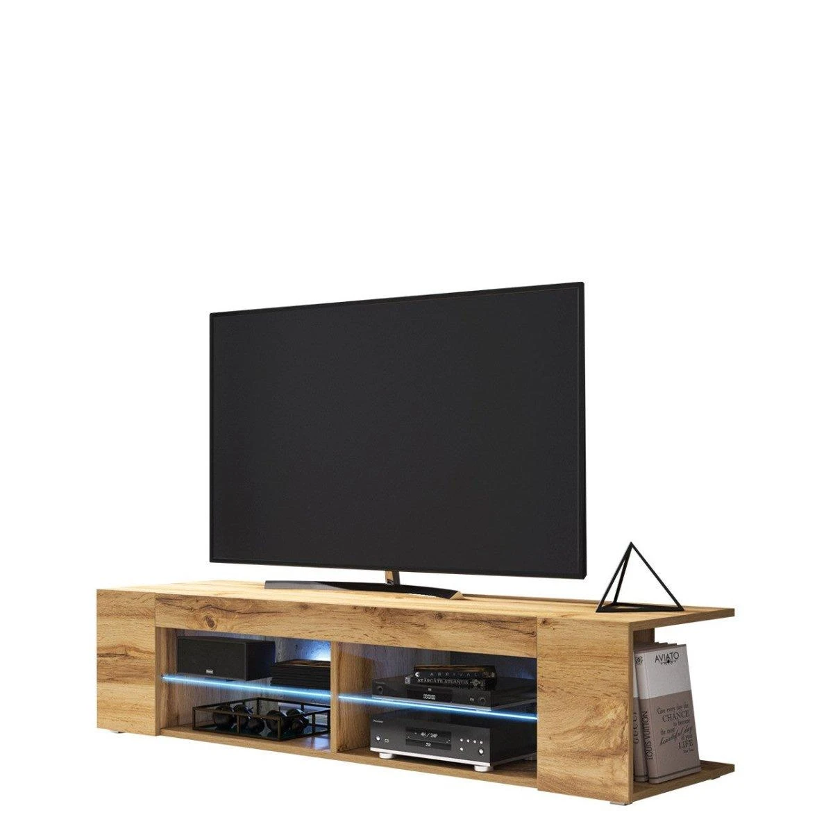 TV-Lowboard Legno Mit LED Und Eichenoptik 4 TV-Lowboard Legno Mit LED Und Eichenoptik - Image 2