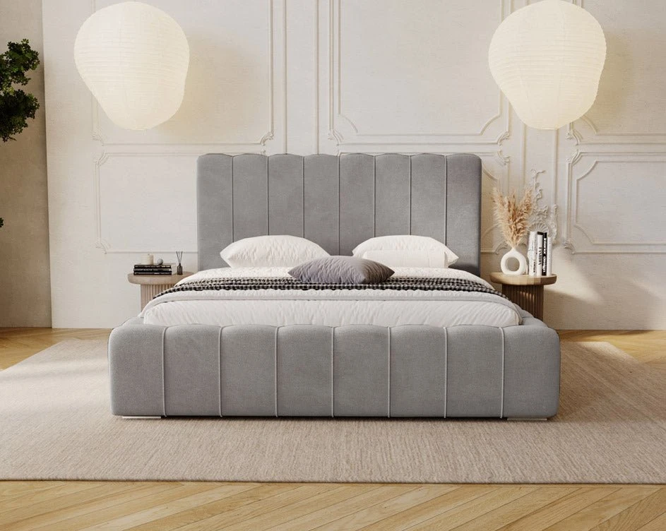Designer Polsterbett Alvano In Samt Mit Stauraum 19 Designer Polsterbett Alvano In Samt Mit Stauraum - Image 17